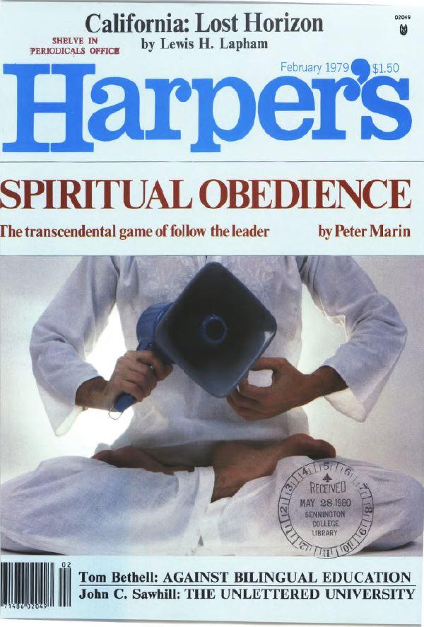 Harper's Spiritual Obedience